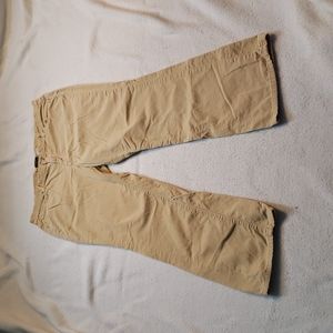 J. Crew Maize Colored Bootcut Corduroy Pants